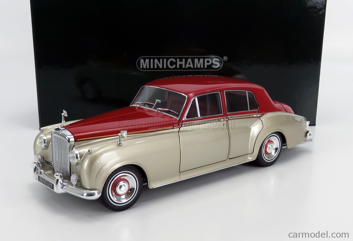 1:18 Minichamps Bentley s2 1960 silver/red