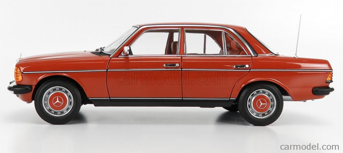 English Red,Scale 1:18 by Norev Mercedes Benz 200 W123