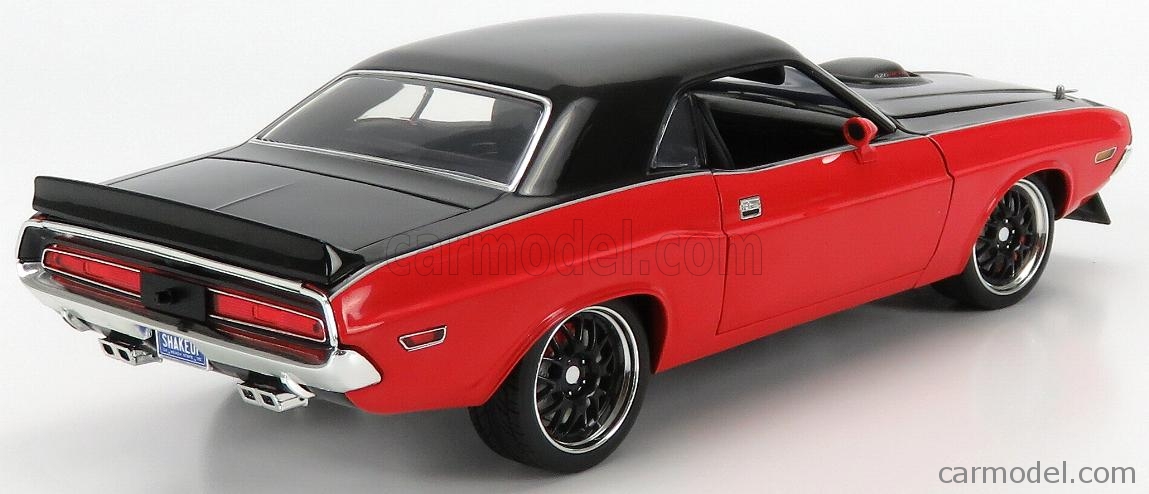 1970 DODGE CHALLENGER NICE CAR R/T 426 HEMI STREET FIGHTER ACME 1:18 RED/BLACK