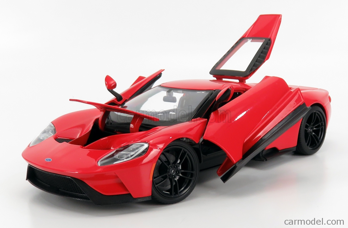 Maisto 2017 Ford GT #1 Red Heritage Special Edition 1/18 Diecast Model Car  31384