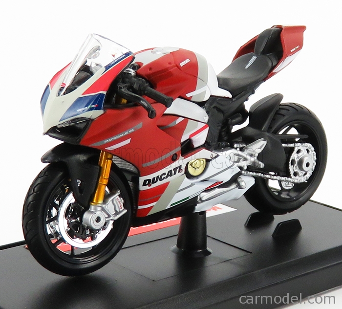 Maisto 1:18 Ducati Panigale V4 S Corse Diecast Motorcycle Model W/Base Gift New 