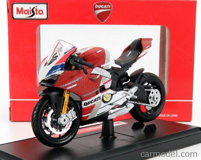 Maisto 1:18 Ducati Panigale V4 S CORSE Diecast Model Motorcycle Toy Racing Bike 