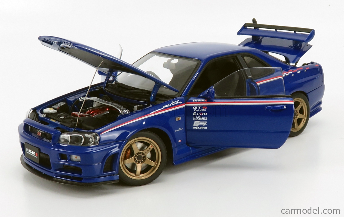 AUTOART 77359 Scale 1/18 | NISSAN SKYLINE GT-R (R34) NISMO SPORT ...