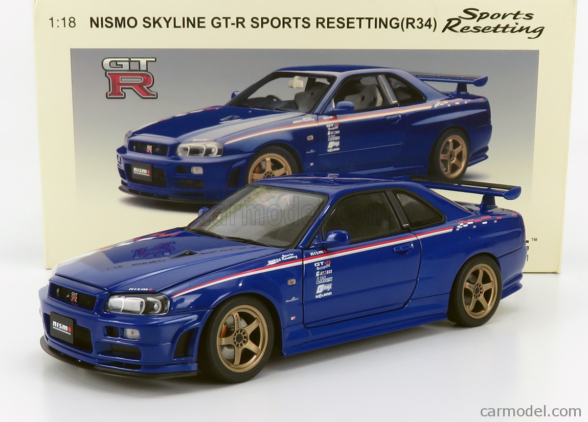 AUTOART 77359 Scale 1/18 | NISSAN SKYLINE GT-R (R34) NISMO