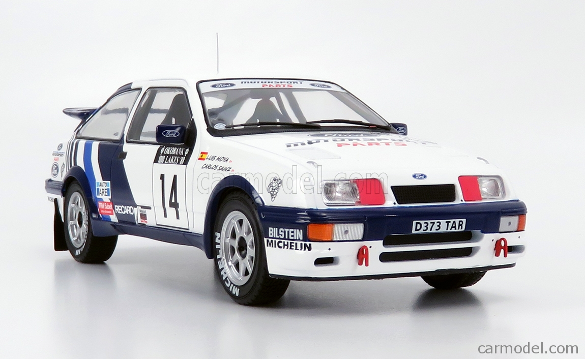 Ixo 1:18 18rmc045a 1988 Ford Sierra RS Cosworth 1000 Lakes rally #14 nuevo! 