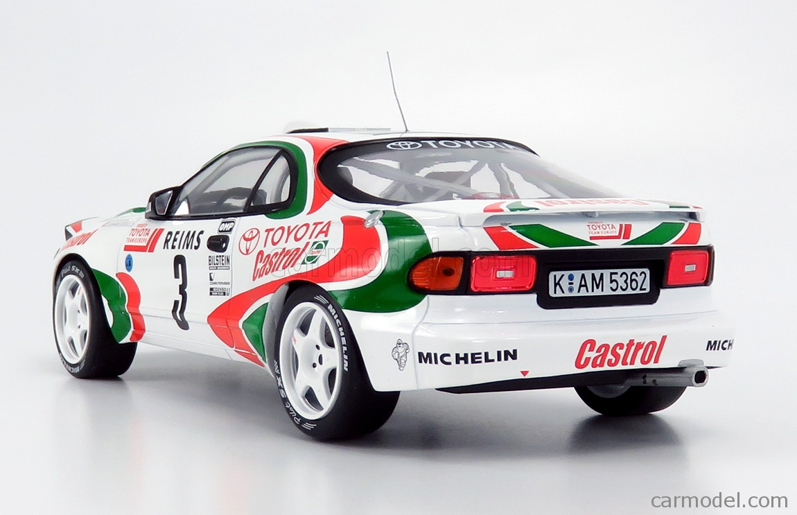 TOYOTA - CELICA GT4 TURBO 4WD ST185 TEAM CASTROL N 3 WINNER RALLY  MONTECARLO 1993 D.AURIOL - B.OCCELLI