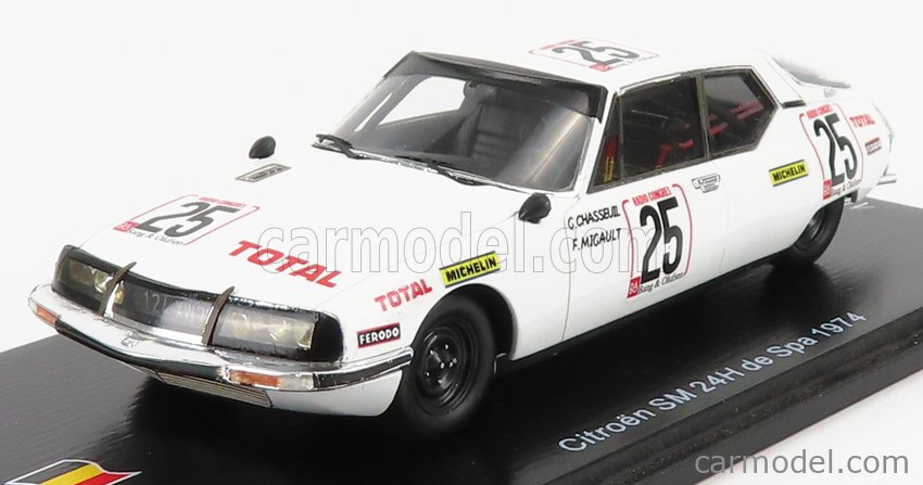 1/43 Spark Citroën SM Spa 24h 1974 シトロエン-