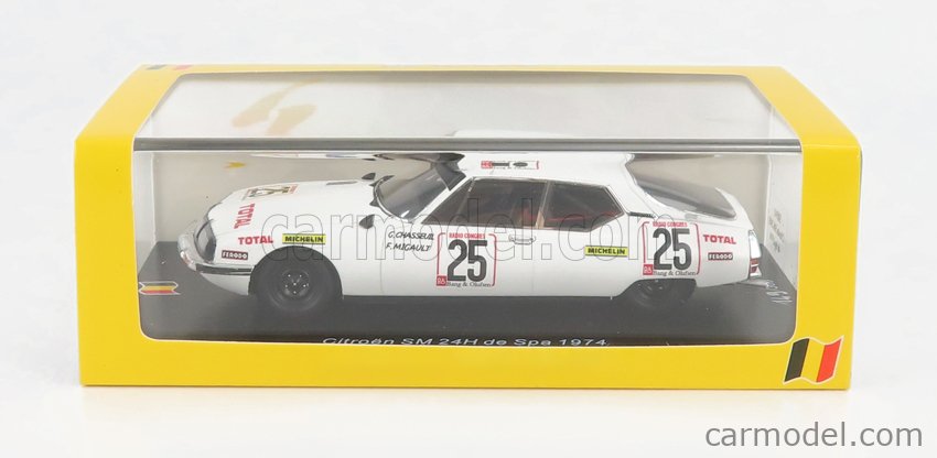 1/43 Spark Citroën SM Spa 24h 1974 シトロエン