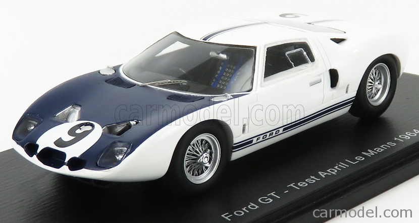 FORD USA - GT40 N 9 APRIL TEST 24h LE MANS 1964 J.SCHLESSER