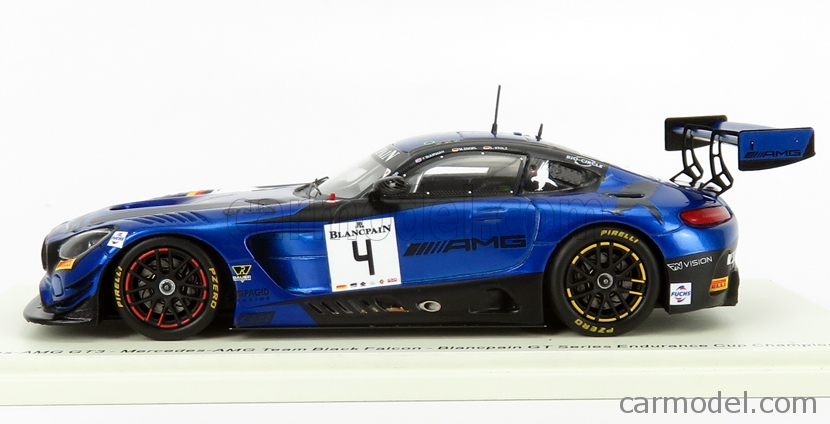 Spark Model S6330 Masstab 143 Mercedes Benz Amg Gt3 Team Black