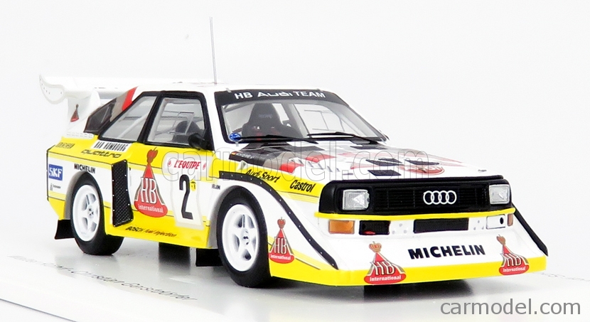 SPARK-MODEL S5190 Scale 1/43 | AUDI QUATTRO SPORT S1 N 2 RALLY ...