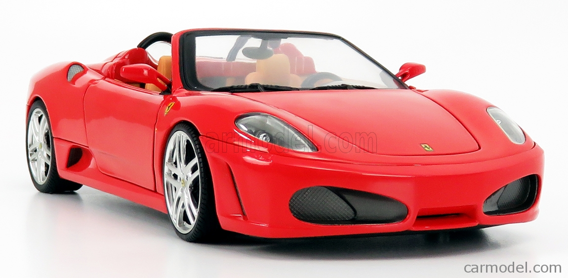 MATTEL HOT WHEELS J2868 Scale 1/18 | FERRARI F430 SPIDER 2005 RED