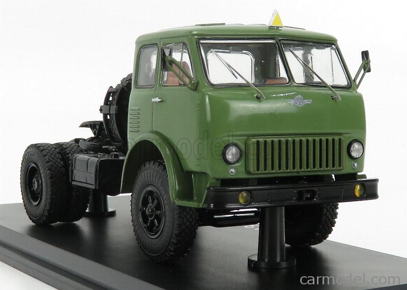 pistachio Scale model truck 1/43 MAZ-5205 semi-trailer
