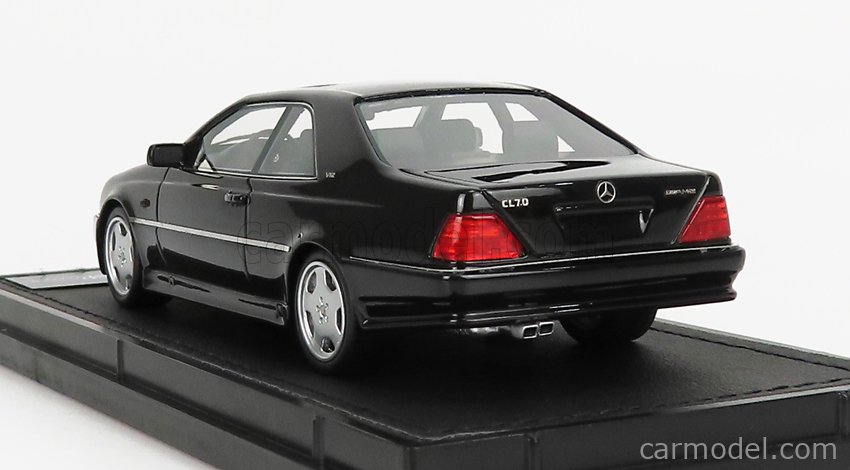 TOPMARQUES TM43-006D Масштаб 1/43  MERCEDES BENZ CL-CLASS CL600 AMG 7.0 COUPE 1994 BLACK