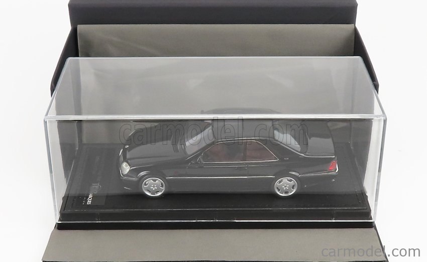 TOPMARQUES TM43-006D Масштаб 1/43  MERCEDES BENZ CL-CLASS CL600 AMG 7.0 COUPE 1994 BLACK