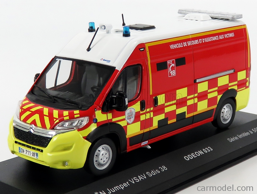 RENAULT Master Van Was Sdis 59 Vehicule De Secours Et D'assistance Aux