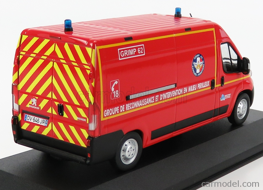 Odeon 032 Peugeot Boxer Sofort Sdis 62 Kein Calais Feuerwehr 1/43