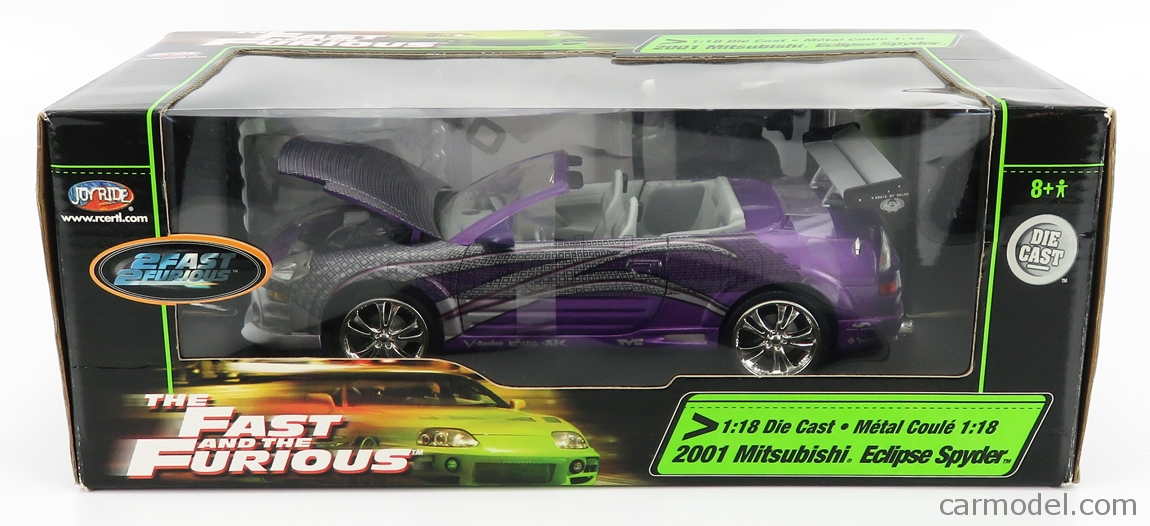 【希少】FAST\u0026FURIOUS Eclipce Spyder 1/18