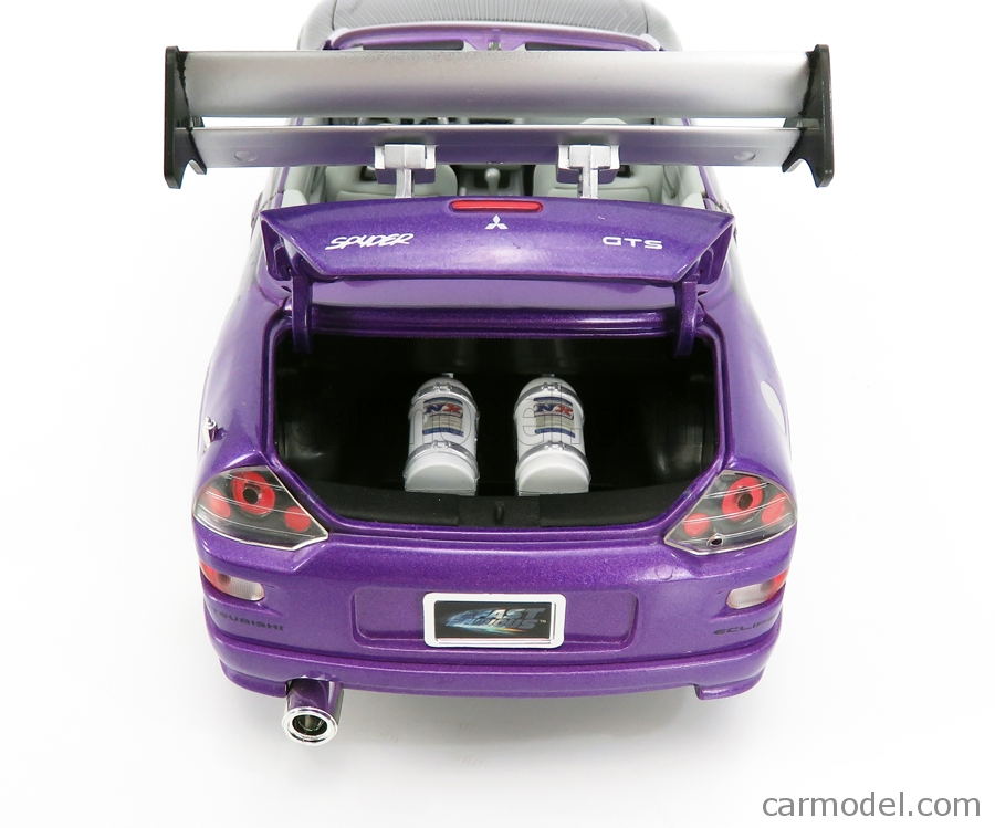 2FAST2FURIOUS ワイルドスピード 1/18 2001 ERTL 33683 Scale 1/18 | MITSUBISHI ROMAN'S ECLIPSE SPIDER