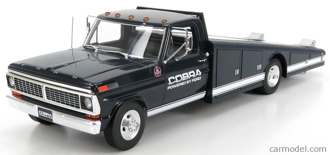 FORD USA - F-350 TRUCK RAMP CAR TRANSPORTER COBRA POWERED BY FORD 1970