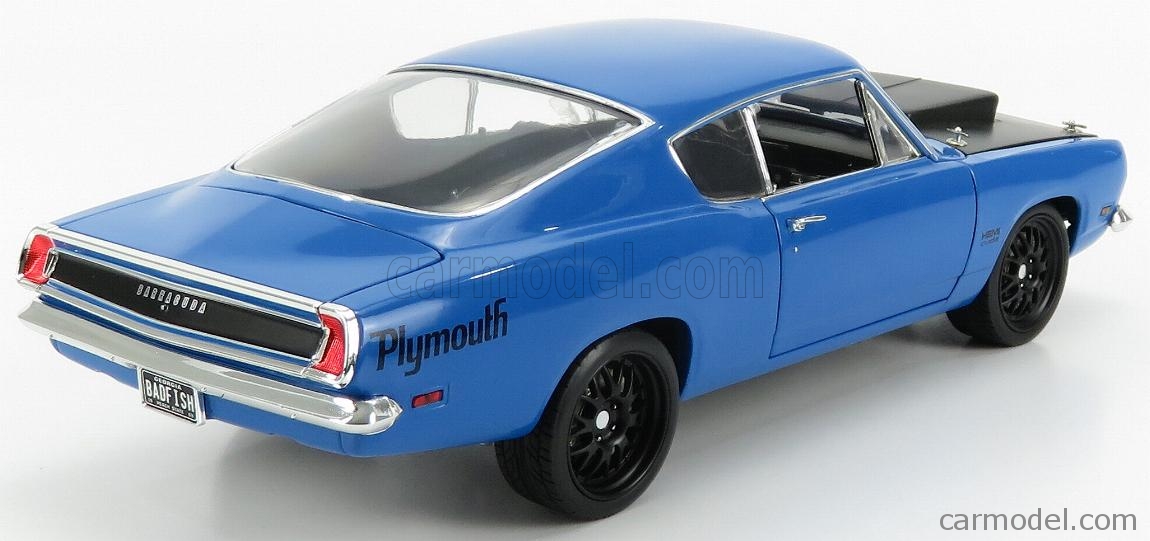 PLYMOUTH BARRACUDA 1969 STREET FIGHTER BLEUE 1/18 ACME 1806117 