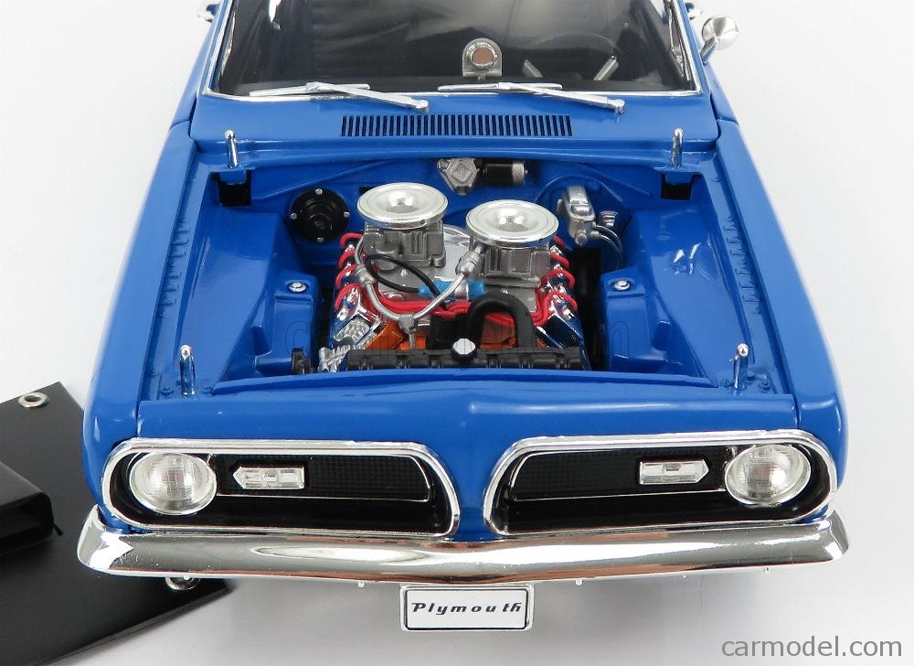 PLYMOUTH BARRACUDA 1969 STREET FIGHTER BLEUE 1/18 ACME 1806117 