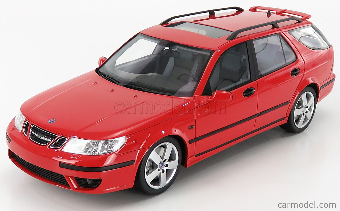 DNA COLLECTIBLES DNA000073 Scale 1/18  SAAB 9-5 SPORTCOMBI AERO 2005 RED