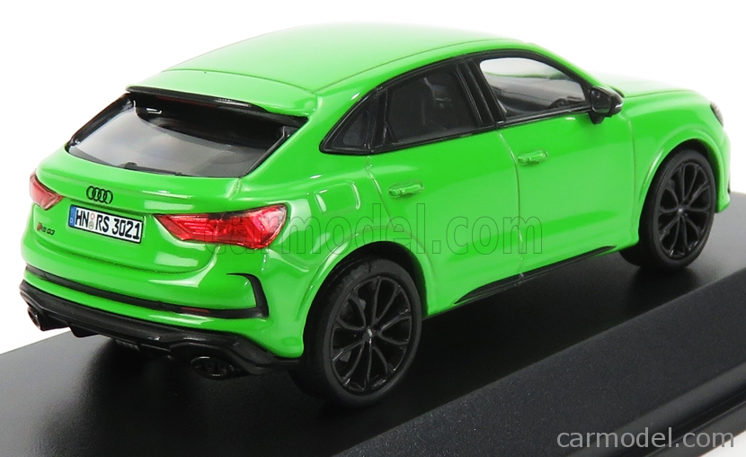 AUDI RS Q3 vert, voiture miniature 1/18e, MINICHAMPS 155018102