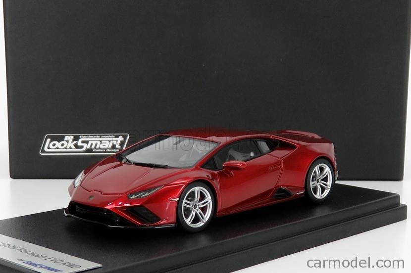 LOOKSMART LS517C Scale 1/43 | LAMBORGHINI HURACAN EVO RWD 2019 ROSSO ...