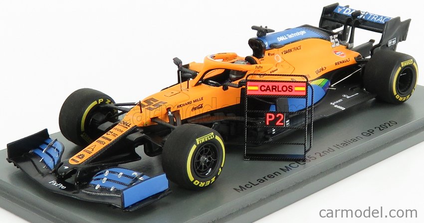 SPARK S6481 1/43 2020 McLaren MCL35 CARLOS SAINZ JR P2 GP ITALIA Modello F1 