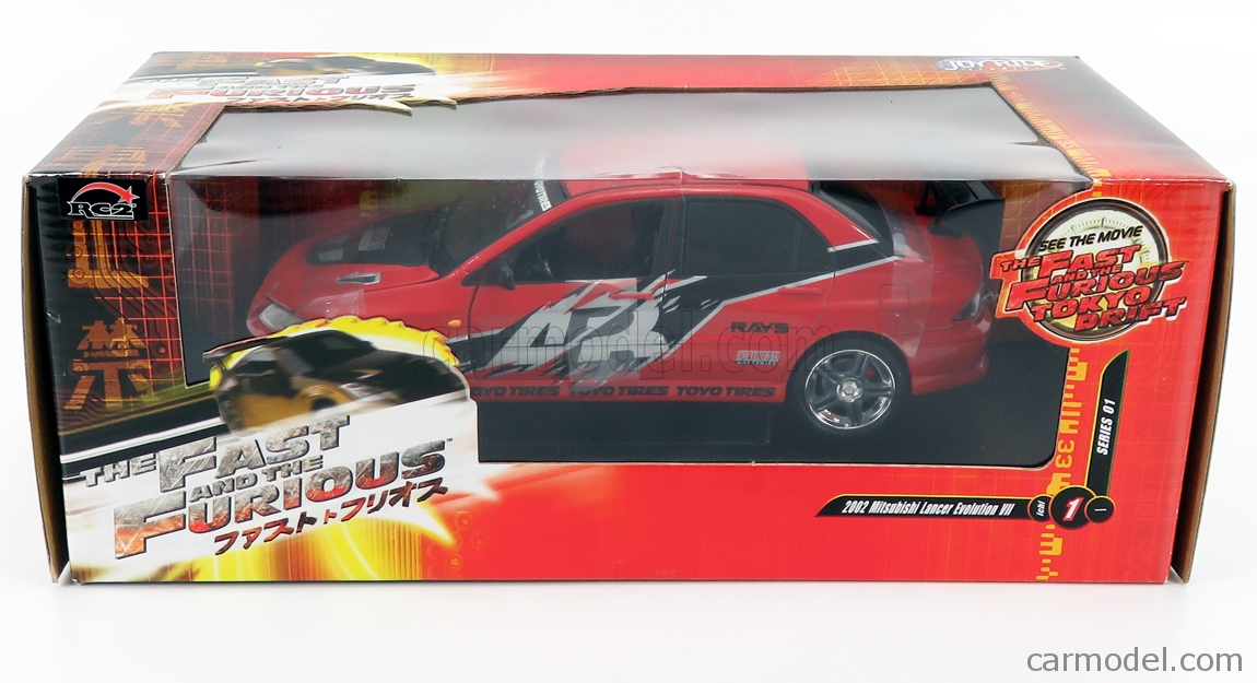 Ertl 53607a Scale 118 Mitsubishi Brians Lancer Evolution Vii 2004 Fast And Furious Iii 1000