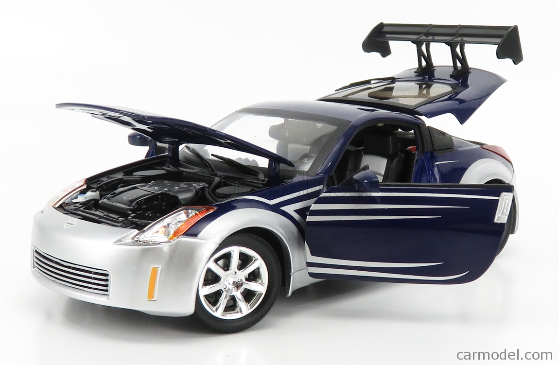 ERTL 53608B Scale 1/18 NISSAN 350Z COUPE 2003 FAST FURIOUS