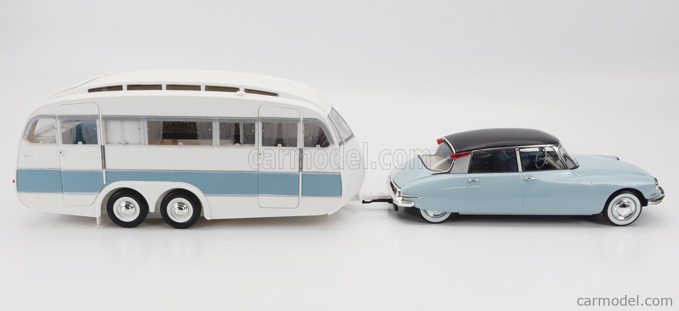 Citroën DS 19 1959 + Caravane Hénon 1/18 NOREV 181760 –