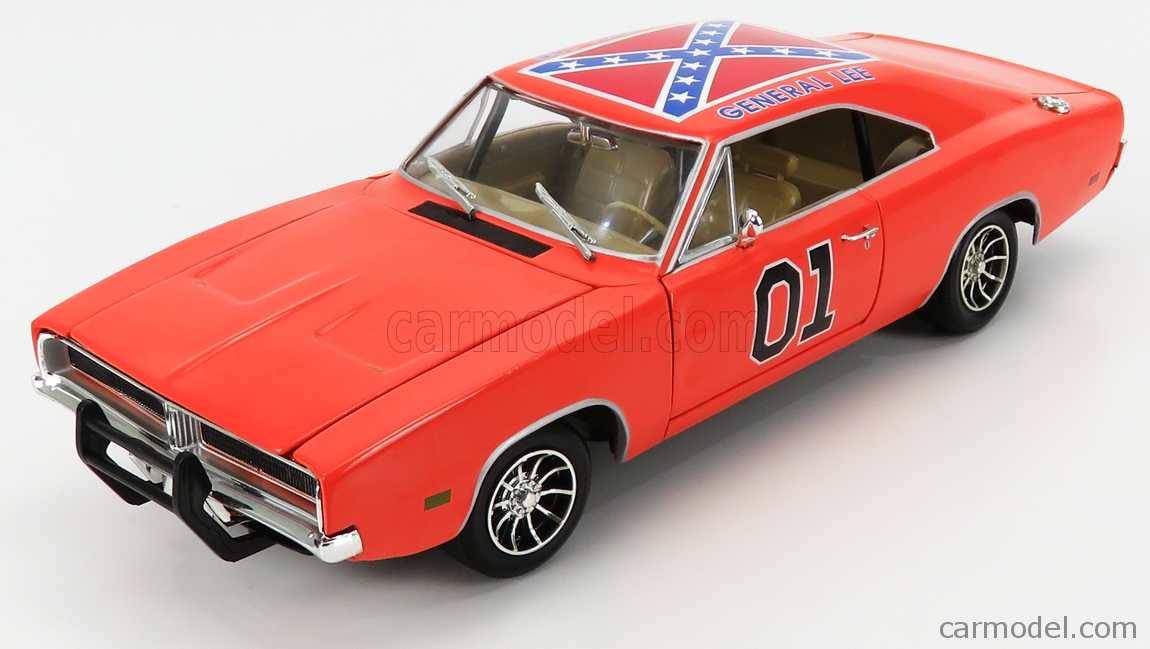 ERTL 32485-2 Scale 1/18 | DODGE CHARGER GENERAL LEE THE DUKES OF HAZZARD  ORANGE