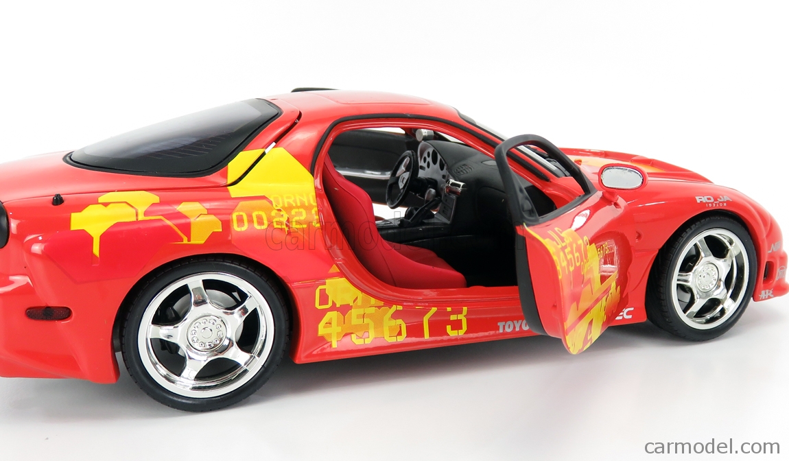 本日特価！　マツダRX7 1994 赤 1/18 LS-COLLECTIBLES 1/18 LS Collectibles 1994 Mazda RX7 RX-7 (Red) Car Model