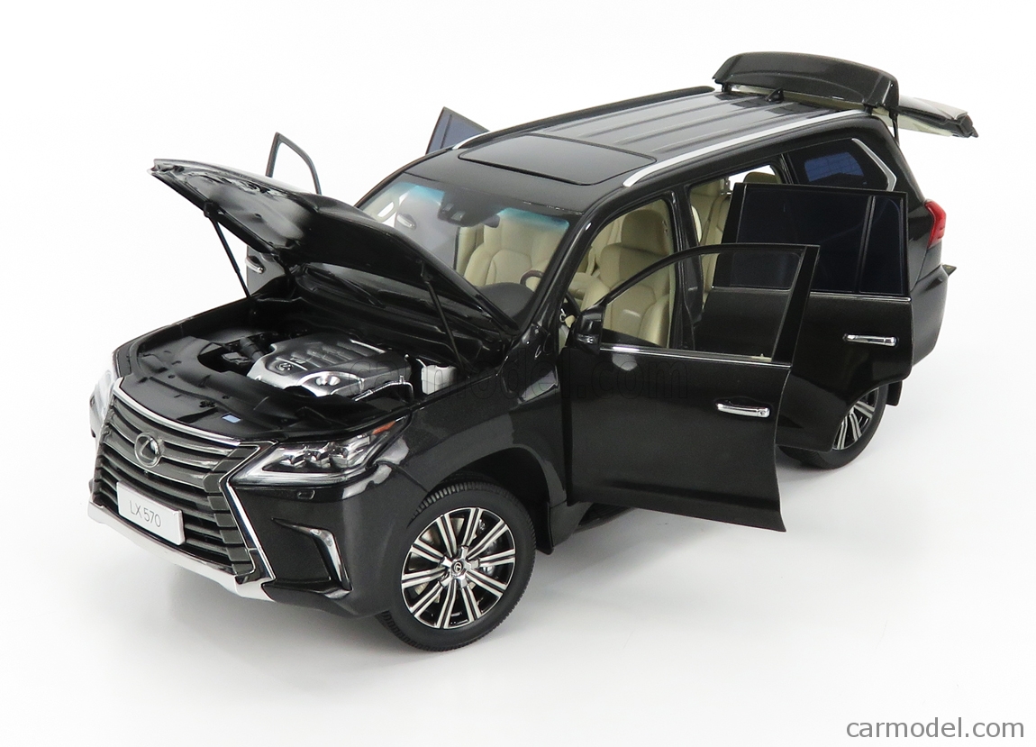 KYOSHO 08955SBK Scale 1/18 | LEXUS LX570 2018 STAR LIGHT BLACK