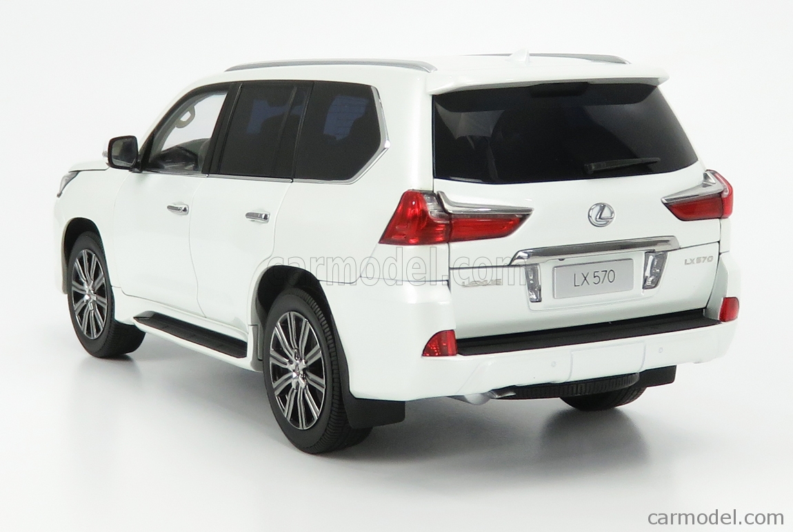 【Nori】kyosho 1/18 LEXUS LX570ソニッククォーツ 1/18 Kyosho Lexus LX570 (Sonic Quarts White) Diecast Car