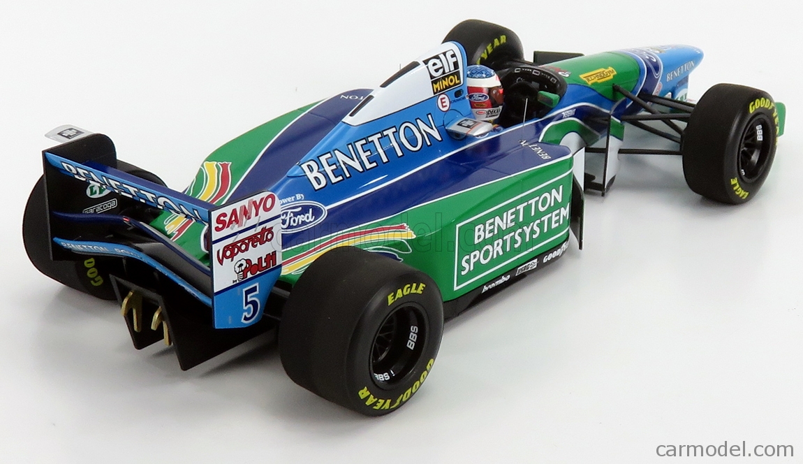 MINICHAMPS 113940605 Scale 1/18 | BENETTON F1 B194 FORD MILD SEVEN N 5 ...