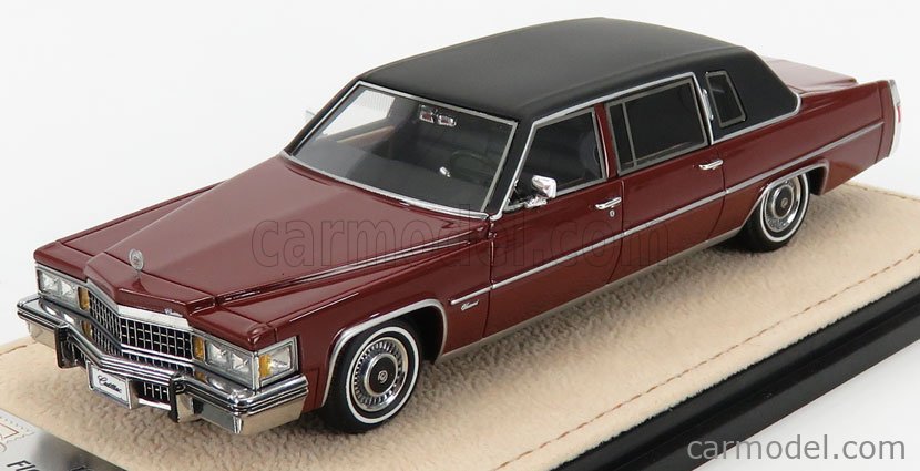 STAMP-MODELS STM78102 Scale 1/43 | CADILLAC FLEETWOOD 75 1978 BROWN MET