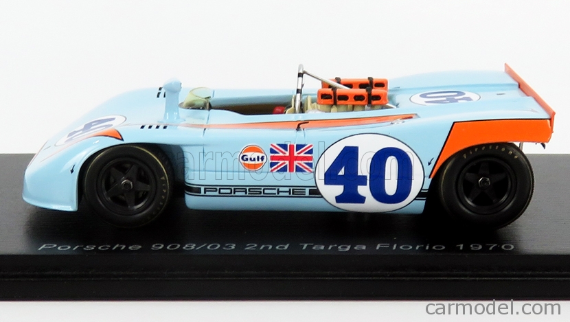 SPARK-MODEL S4626 Scale 1/43 | PORSCHE 908/03 SPIDER TEAM
