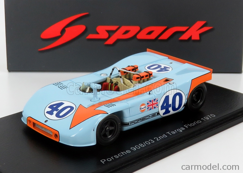 SPARK-MODEL S4626 Scale 1/43 | PORSCHE 908/03 SPIDER TEAM