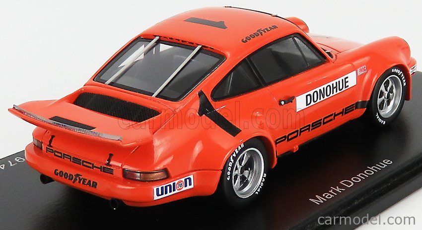 Porsche 911 Rs 3.0 #1 Winner Iroc Daytona 1974 M.Donohue Orange SPARK 1:43 US142 
