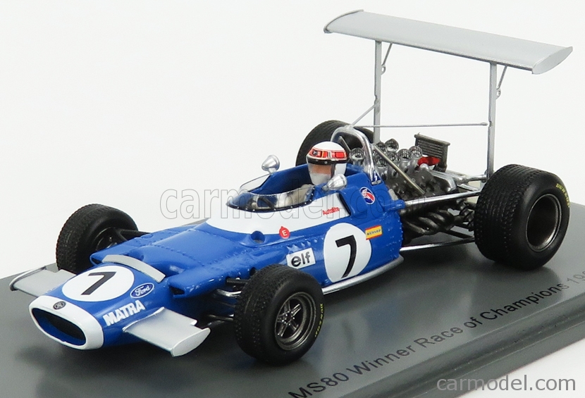 MATRA ms80 FORD Jackie Stewart WINNER formula 1 Spagna 1969 1:43 SPARK 7190 NUOVO 