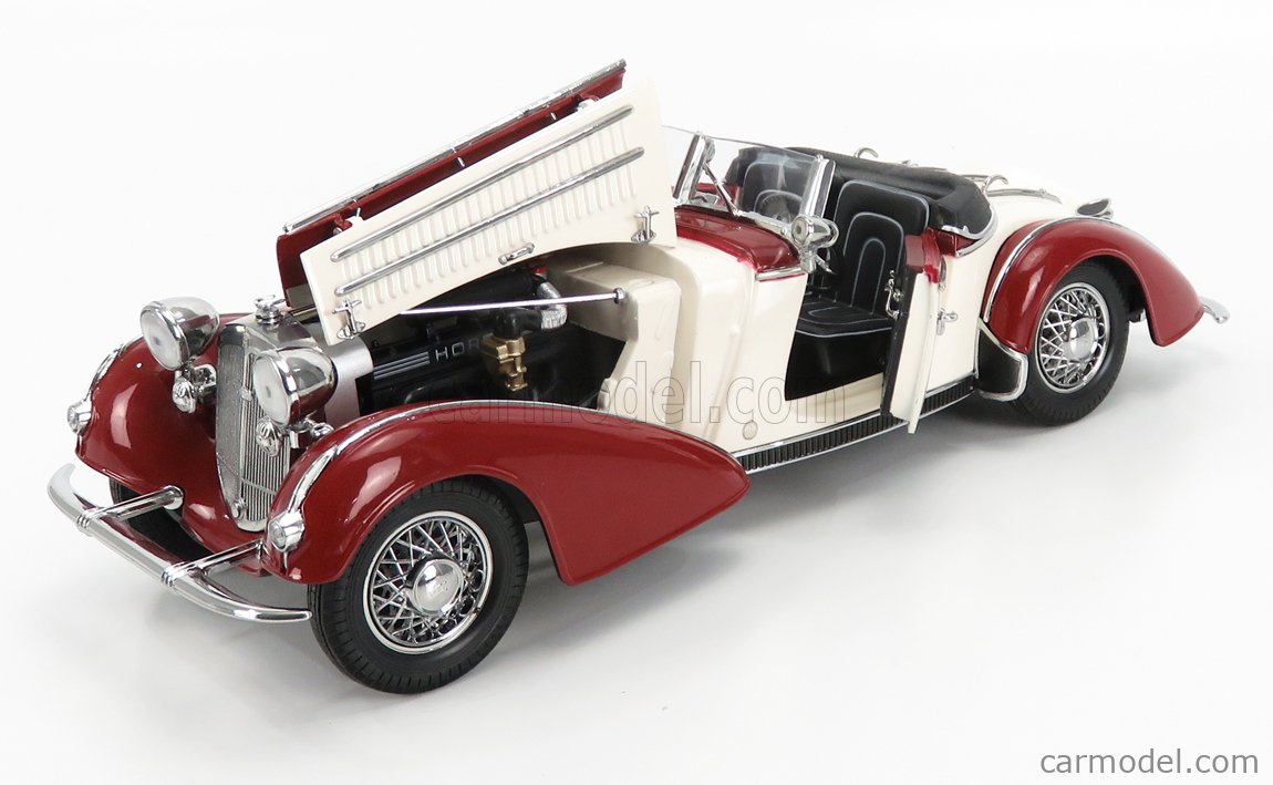 ミニカー Sun Star 1939 HORCH 855 ROADSTER 1:18 Horch 855 Roadster 1939 Sunstar 1:18 Azul | Parcelamento sem