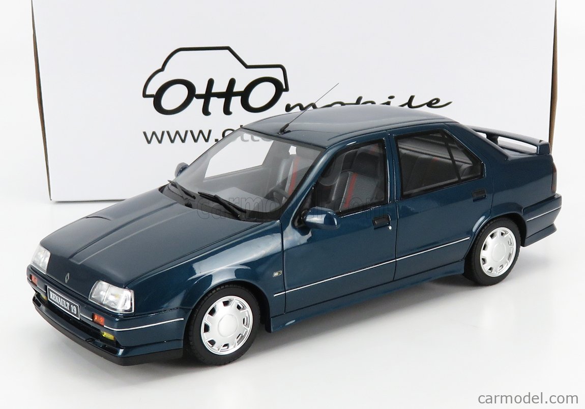 Otto Mobile Ot356 Scale 1 18 Renault R19 Chamade Ph1 16s 19 Blue Sport