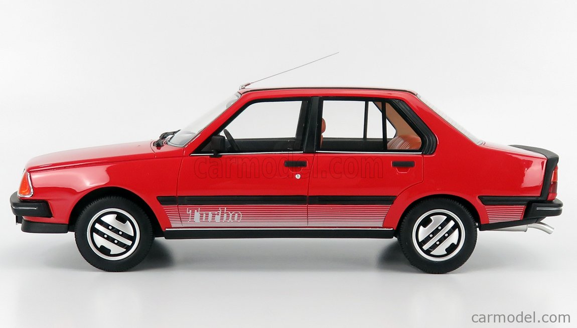 OTTO-MOBILE OT849 Scale 1/18 | RENAULT R18 TURBO 1981 RED