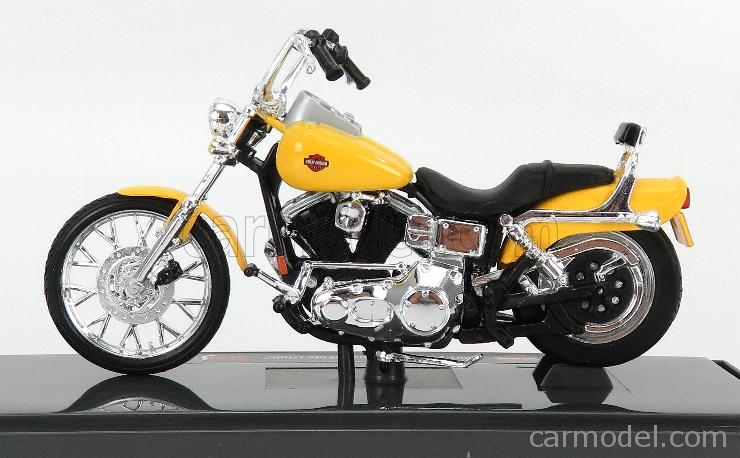 MAISTO 1:18 Harley Davidson 2001 FXDWG Dyna Wide Glide MOTORCYCLE BIKE MODEL NIB 