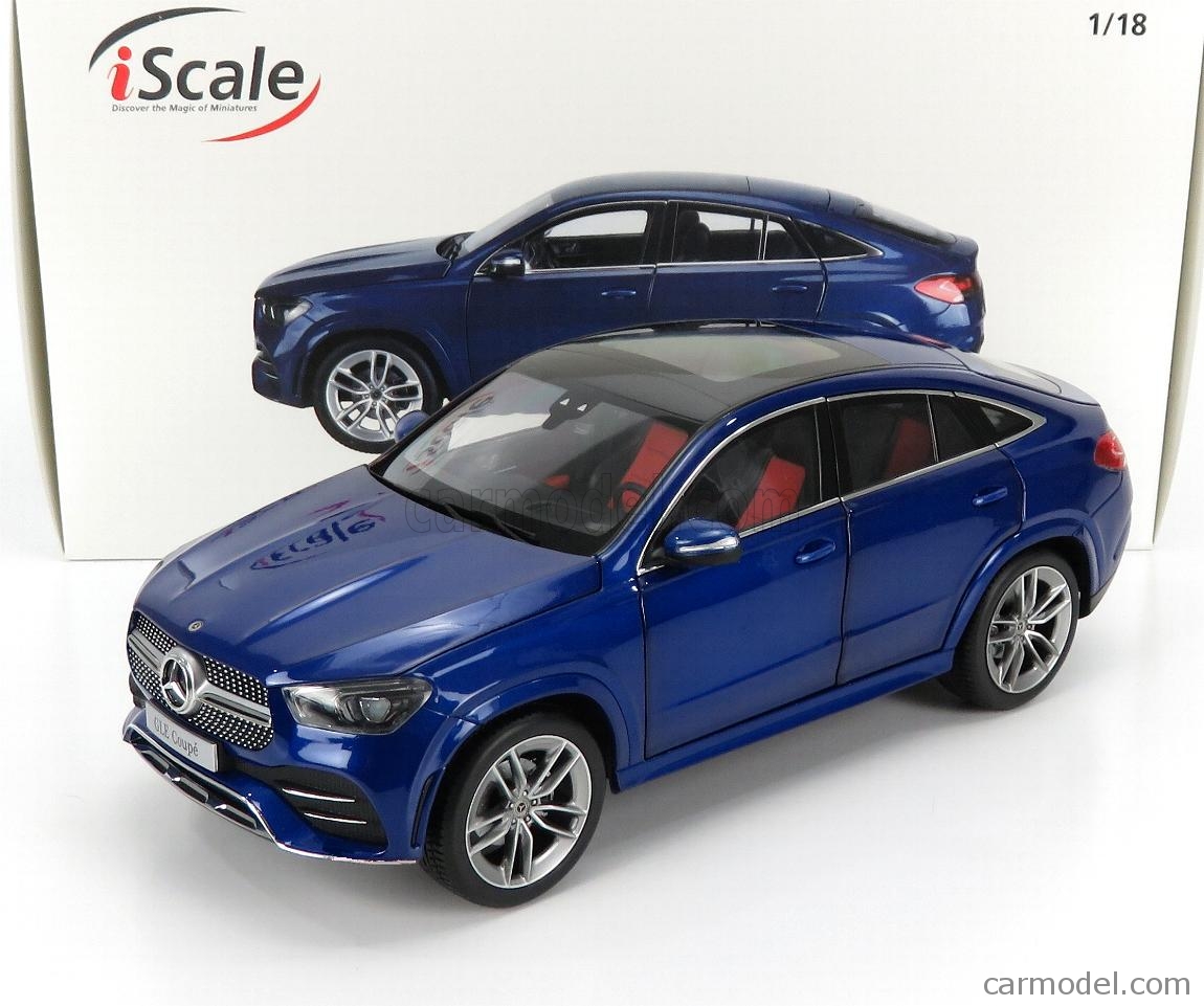 I Scale Scale 1 18 Mercedes Benz Gle Class Coupe C167 Brillant Blue Met