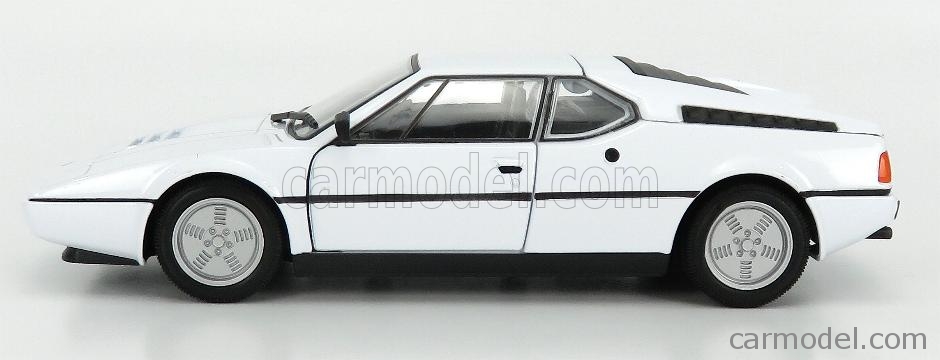 WELLY WE24098W BMW M1 WHITE 1:24 MODELLINO DIE CAST MODEL Auto  Stradali,Scala 1:24