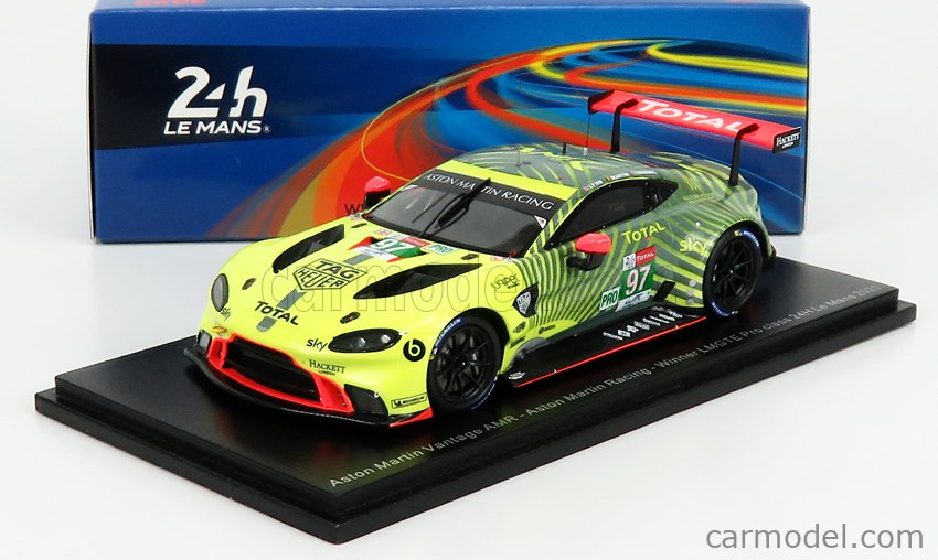 Spark 1/43 Aston Martin Vantage AMR #97 2020 Le Mans GTE Pro Winner S7986